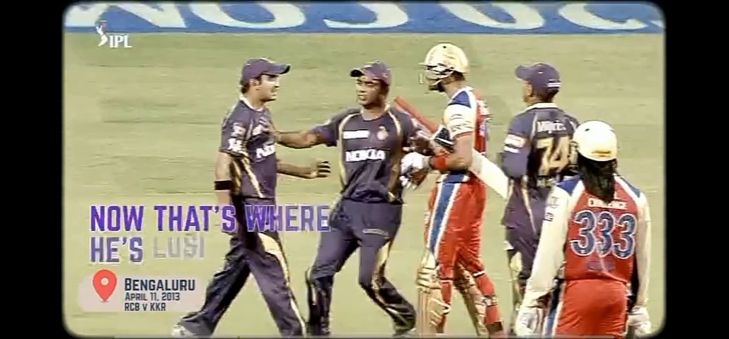jiosports18's tweet photo. Can you see thise #ViratKohli and #gautamgambhir 's fight clip in #IPL 2013 in #RCBvKKR match  😨😰

If not then you can watch here ⬇️▶️
https://t.co/GUXV5Hu3A2 https://t.co/fBur2a15nm