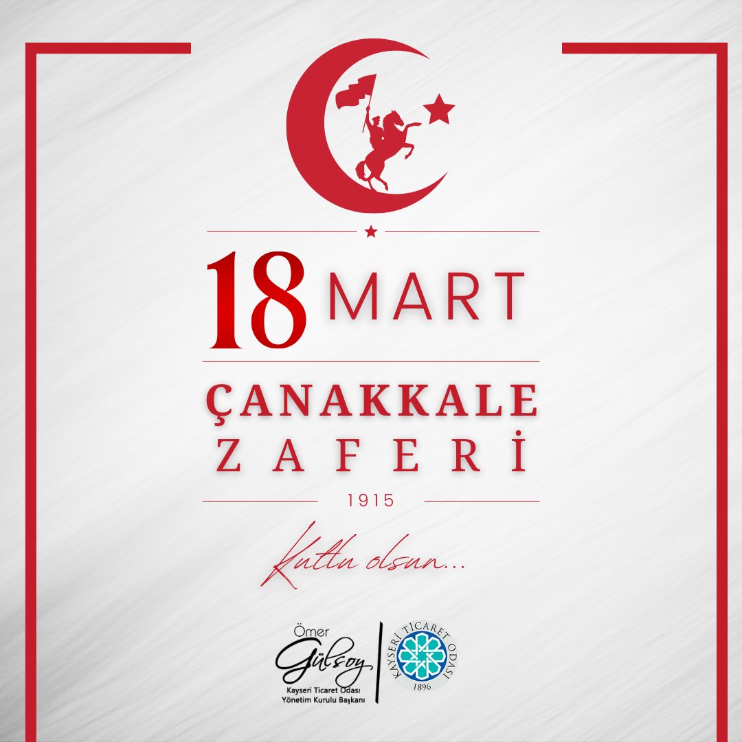 Omer_Gulsoy_KTO's tweet photo. Çanakkale Geçilmedi, Geçilmeyecek🇹🇷

18 Mart Çanakkale Zaferi’nin
108. yıl dönümünde, başta
Gazi Mustafa Kemal Atatürk olmak üzere, vatan uğruna mücadele eden tüm sehit ve gazilerimizi rahmet ve minnetle anıyorum.
#18martcanakkalezaferi https://t.co/ke92nJBOcQ