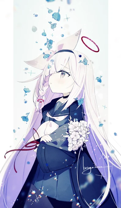 あなたに花を #ブルアカ #BlueArchive 