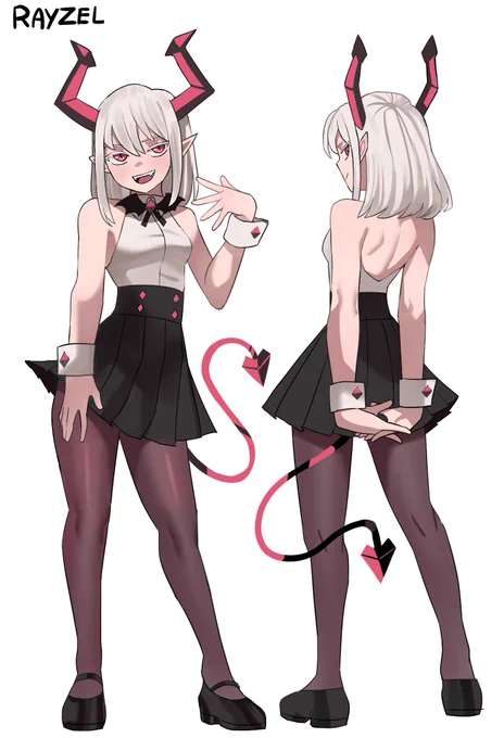I don't draw them too often, but changed their designs a bit tho 
