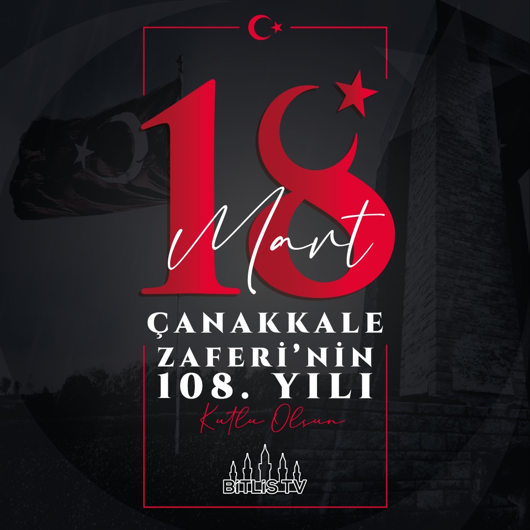 bitlistvcomtr's tweet photo. Çanakkale Zaferi, Vatanseverlik, Fedakârlık, Cesaret Gibi Yüksek Faziletlerin Kahramanca Sergilendiği Bir Destandır.
.
Çanakkale Zaferi'nin 108. Yılı Kutlu Olsun.
.
#çanakkalegeçilmez #çanakkalezaferi https://t.co/NX1dBTuH4e