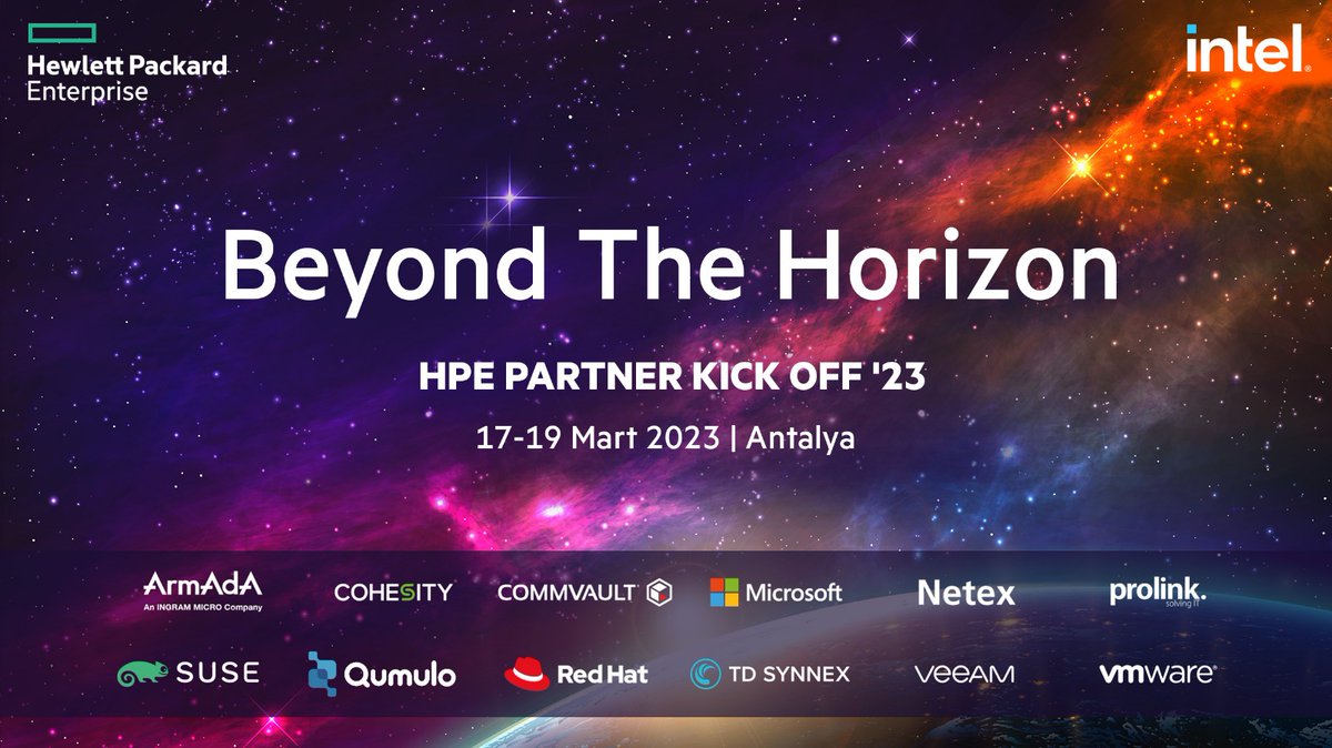 HPE_Turkey's tweet photo. HPE Partner Kick Off 2023 hız kesmeden devam ediyor. Destek veren sponsorlarımıza teşekkür ediyoruz. #hpepartnerkickoff2023 https://t.co/kz7QyMy7eI