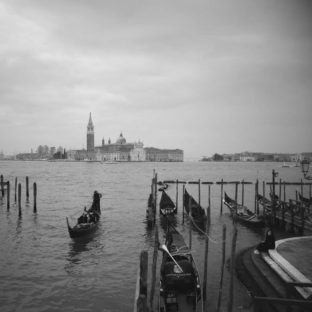 MarcoFosci's tweet photo. Venice, the canals, the gondolas and San Marco that can be seen in the distance...
—
#venice #lagoon #canals #gondolas #serenissima #italy #sanmarco #boats #black #white #bnw #bnwphotography #blackandwhite  #monochrome #bnwphotos #moments_in_bnw #moments_in_photography #moments # https://t.co/w4JokHhkRs