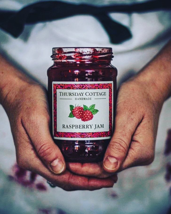 Introducing our Handmade Raspberry jam. Made in small batches using the finest raspberries we can find. 
.
.
Perfect spread on toast or in the middle of a Victoria sponge. 

#raspberryjam #handmade #jam #organic #fruit #SaturdayMood

Buy here ….
thursday-cottage.com/products/jams/