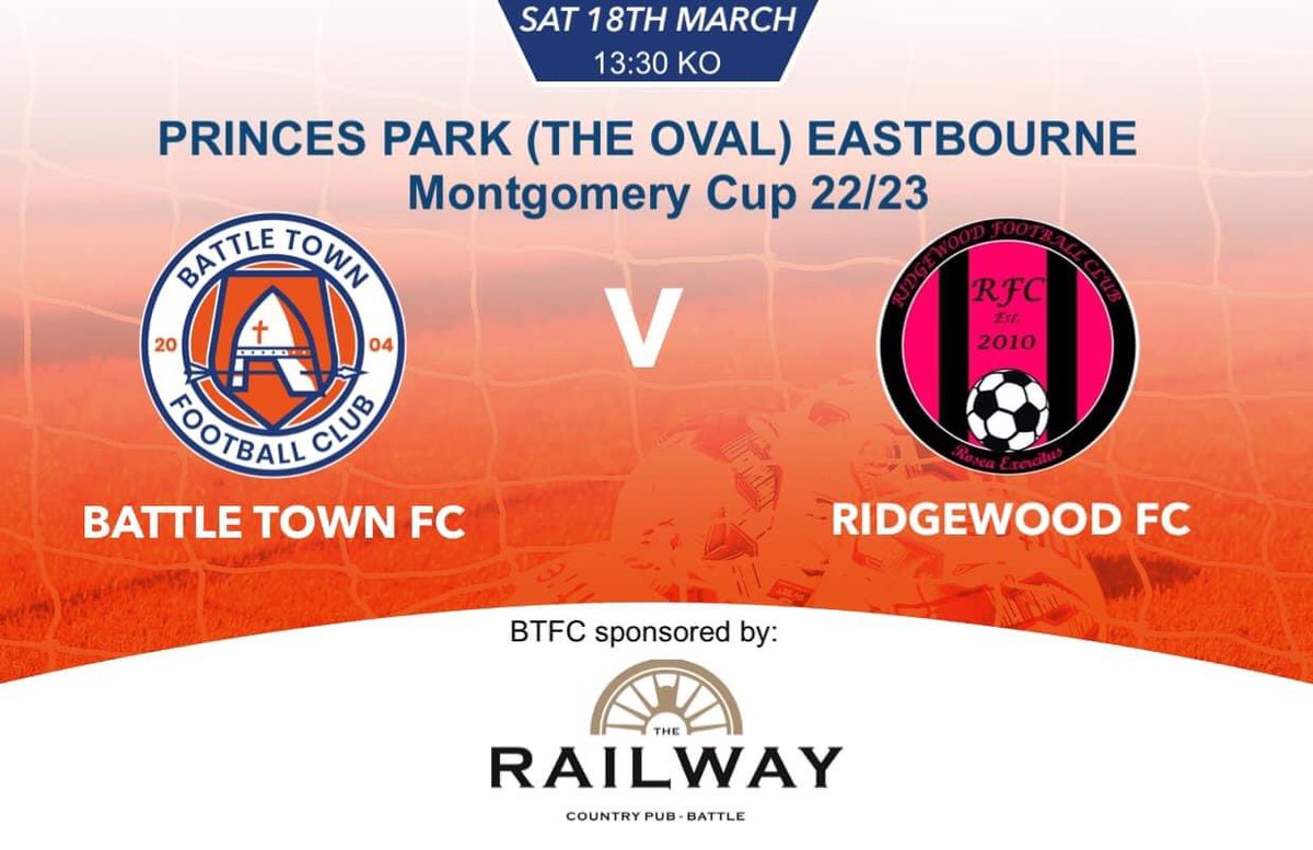 Battle are playing for a place in the FINAL today. Big game at The Oval. Come down an enjoy the action from 1:30! ⚽️ 🏆