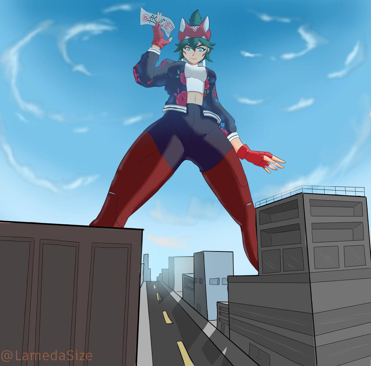 LamedaSize on Twitter "Let the Kitsune guide you! Kitsune gave Kiriko