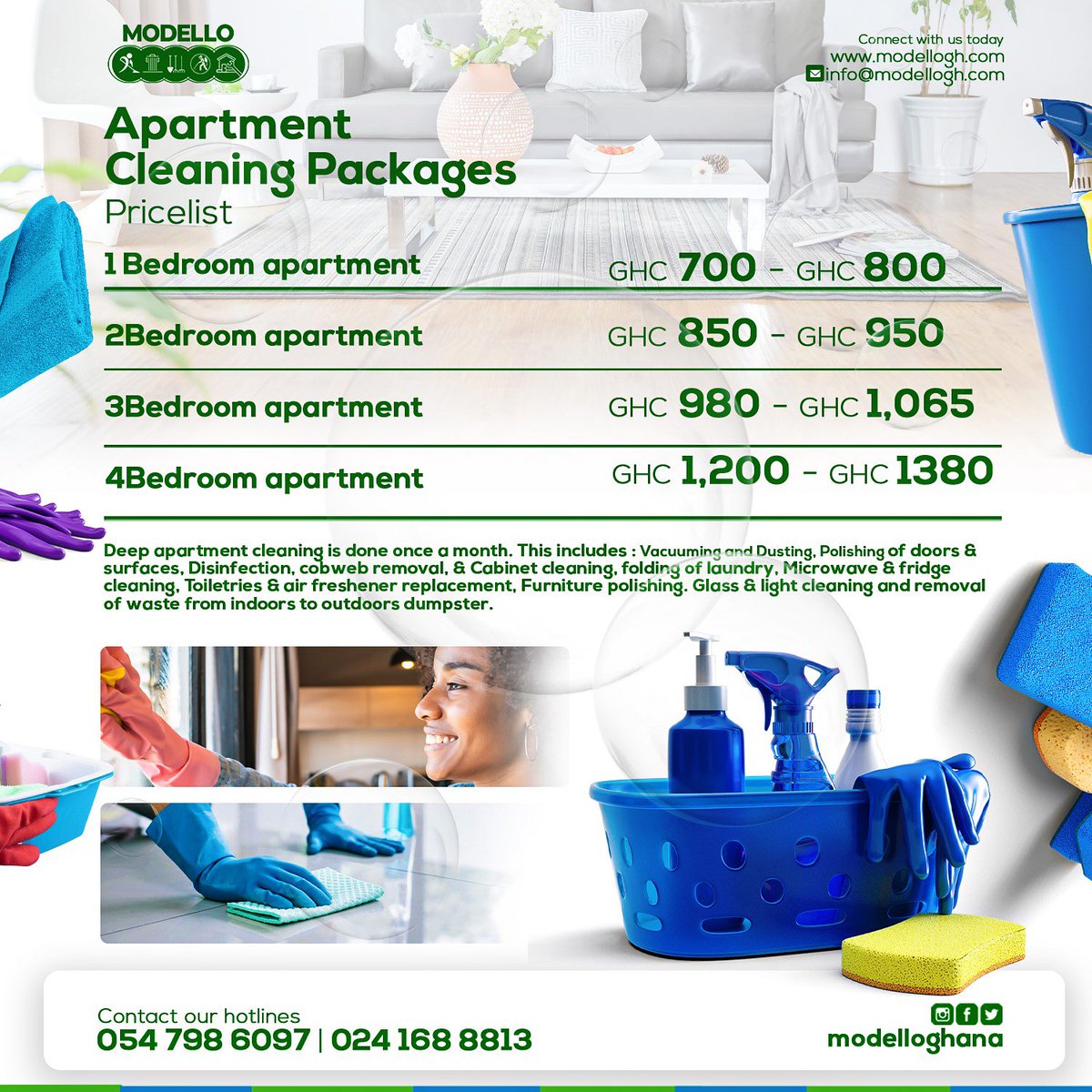 Modello Services on Twitter "🫡We always place your satisfaction first, and give you top notch