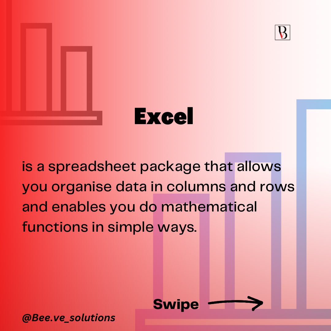 beevesolutions's tweet photo. Last week Saturday, we learnt the basics of Data Analysis using excel.

If you missed the class, don’t worry we got you covered. Read through the slides and discover the gems there💪🏽

Don’t forget to like and share.
And if you would like to learn more, shoot us a DM.

#beeve https://t.co/naubFfB0xr