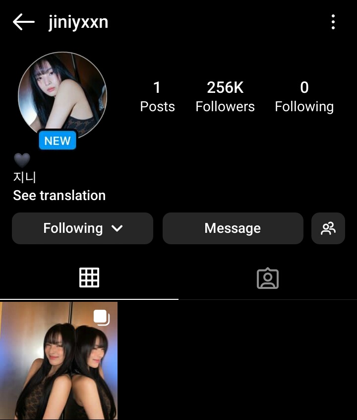 chesteries's tweet photo. Haiii aku datang cuma buat share kabar bahagia kalau akhirnya Jinni muncul dan buka akun Instagram🥳🤍 https://t.co/kXjg69CRCJ