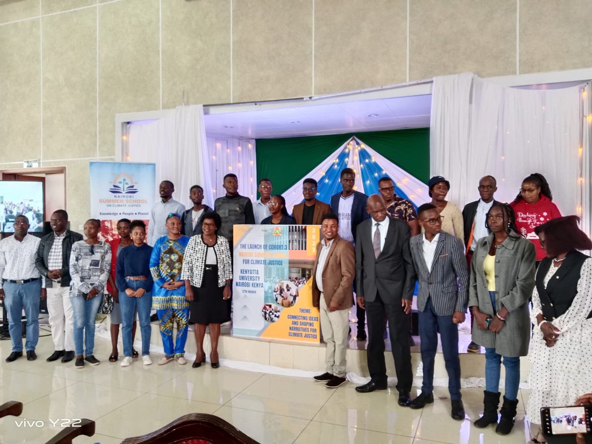 mrabai9's tweet photo. Nairobi Summer School on Climate Justices Launch of the cohort 3 ongoing 
@PACJA1 @acsea_54 @KenyattaUni @KPCGKenya @NemaKenya
#ClimateAction #climatejustice 
@kunec250 https://t.co/QTvw6Jlcbh