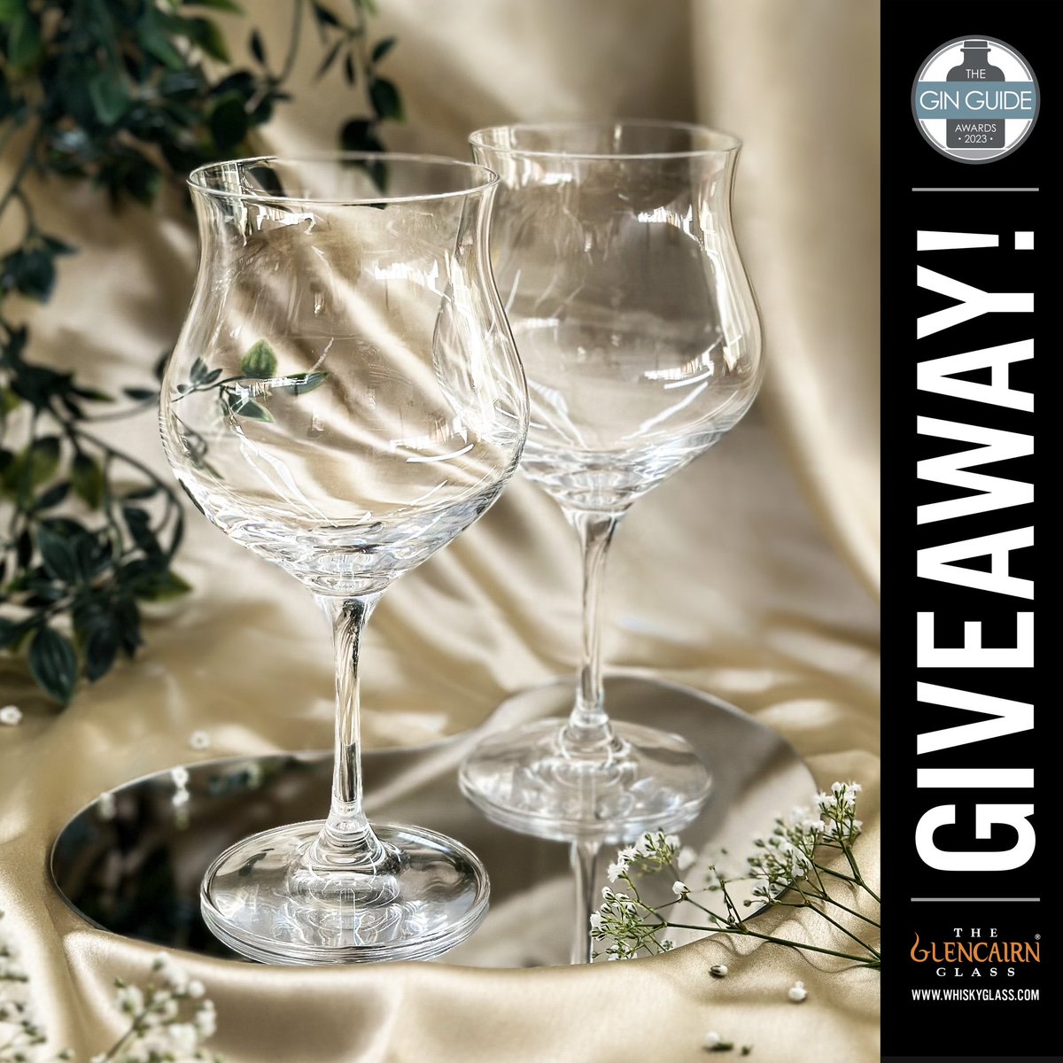 Don’t miss our fantastic giveaway with @GlencairnGlass, with the chance to win one of 3 pairs of Gin Goblets! Head on over to our Facebook page now to enter: m.facebook.com/10006467293027… #gin #giveaway