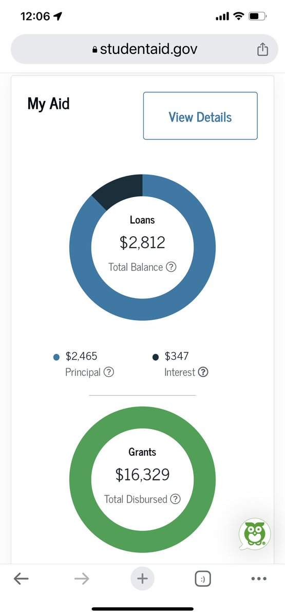 WaterPlusInk1's tweet photo. This used to be over 68k owed! #sweetvscardona #StudentLoanDebtForgiveness #predatoryloans https://t.co/QWVsPZxQf9