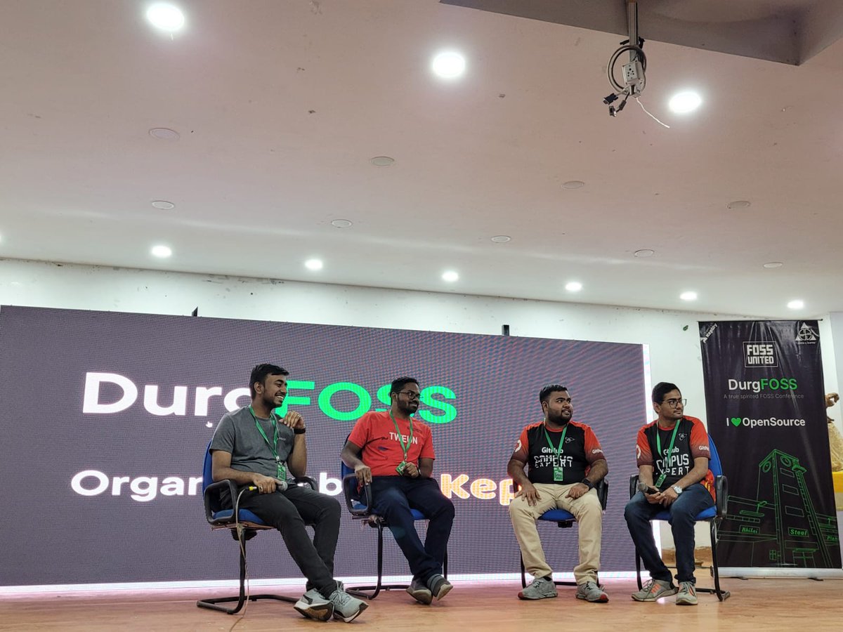 durgfoss's tweet image. Panel discussion is on!!!🚀