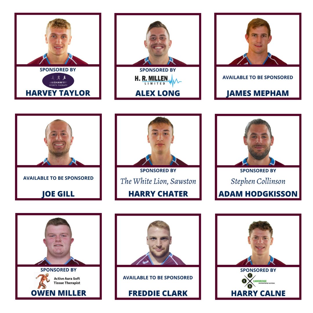 HOME MATCH DAY!

The Men's Nomads take on Cantabs at HOME this afternoon in their final league match of the season (KO 1pm) +you can watch the final 6 Nations matches on the new big screens at the club!

#thankyou to all of our #sponsors

#rugby #grassroots #supporters #community