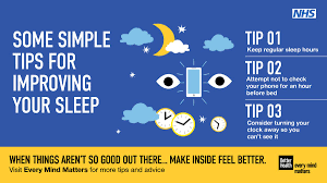 NHSMidlands's tweet photo. Today is #NationalSleepDay

If you're having sleep problems, there are simple steps you can take to improve your sleep hygiene, get into a daily routine and ease those restless nights.

https://t.co/81mP2f66Qi https://t.co/kYourRW3IN