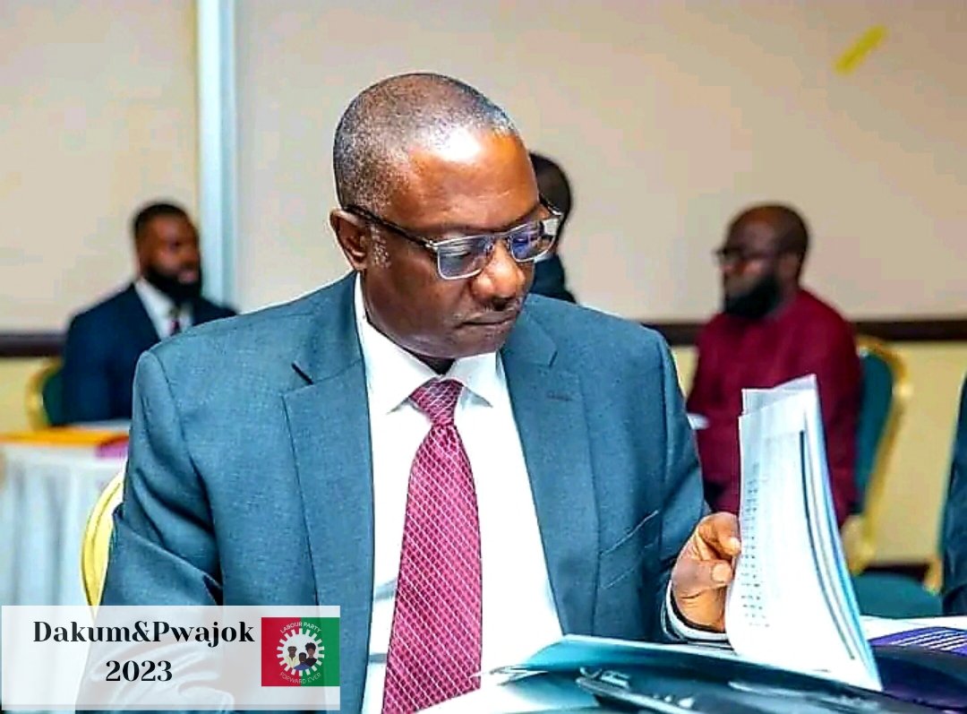 TrumpetLikeVoi1's tweet photo. The claims that Patrick Dakum, the Labour Party candidate in Plateau State, has stepped down for a specific party are nothing more than sleazy political posturing intended to help that party gain power by stealth. Vote for the LP.

Patrick Dakum &amp; LP still very much on the ballot https://t.co/SZYSRbKVyF