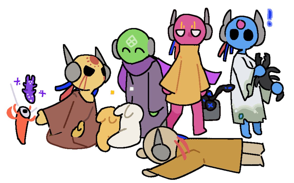 野猫不如家猫！野猫不如家猫！！

srs这样大喊着
#rainworld