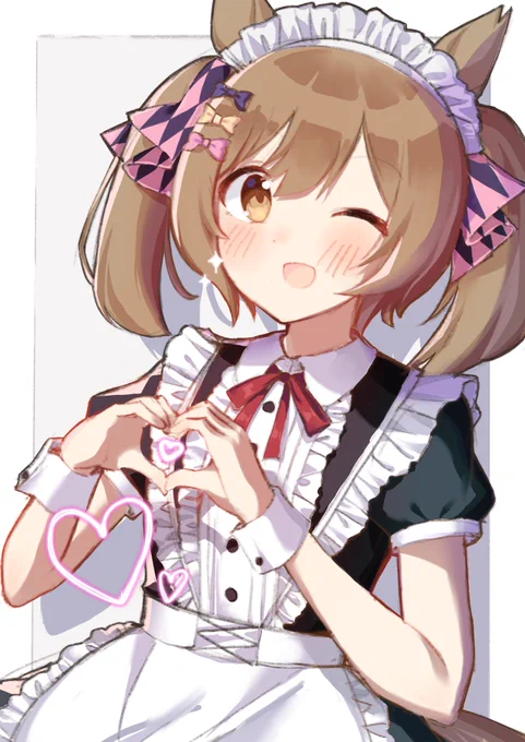 メイド服ファル子!#ウマ娘 