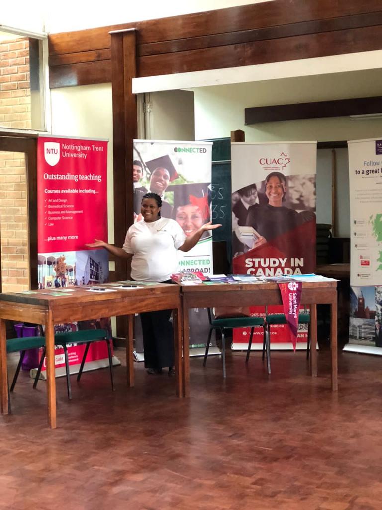Vinstilo's tweet image. We are excited to be part of Careers Fair happening today at Kamuzu Academy proudly representing our partner universities. 
@TrentUni
@Cuac