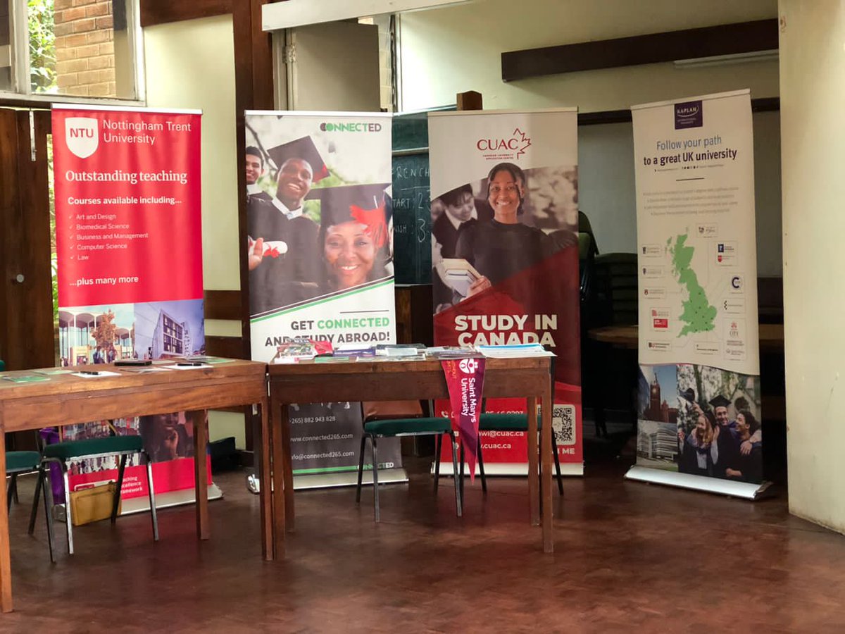Vinstilo's tweet image. We are excited to be part of Careers Fair happening today at Kamuzu Academy proudly representing our partner universities. 
@TrentUni
@Cuac