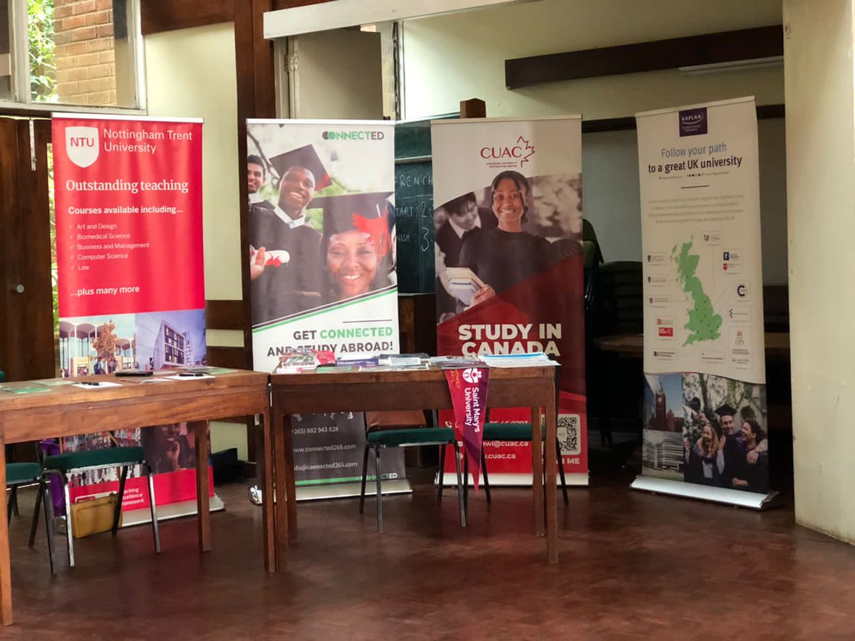 Vinstilo's tweet image. We are excited to be part of Careers Fair happening today at Kamuzu Academy proudly representing our partner universities. 
@TrentUni
@Cuac