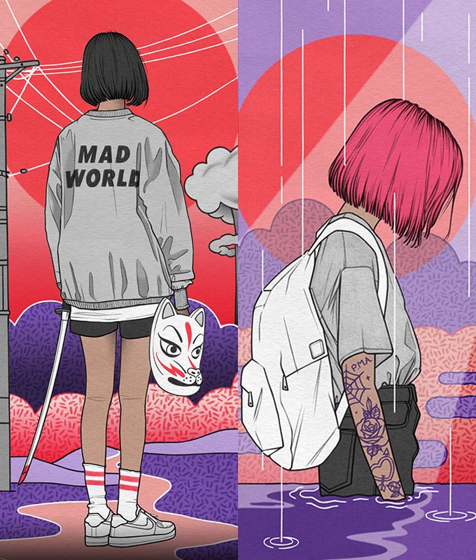 rikleedraws's tweet photo. GM fam - here's some art that matches my mood 🖤 https://t.co/kZ65LnXh5X