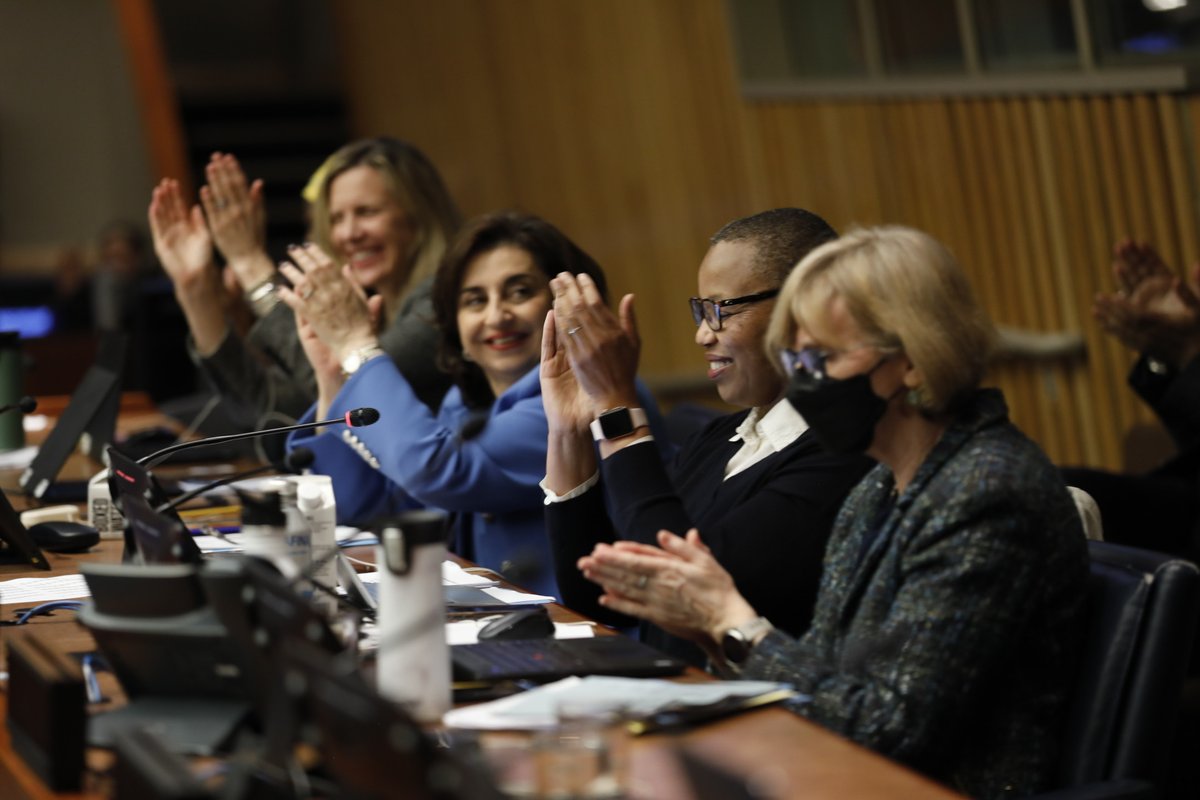 The #CSW67 has reached Agreed Conclusions - the first ever to focus on gender equality and the empowerment of women and girls in the context of innovation, technological change, and education in the digital age. @unwomenchief