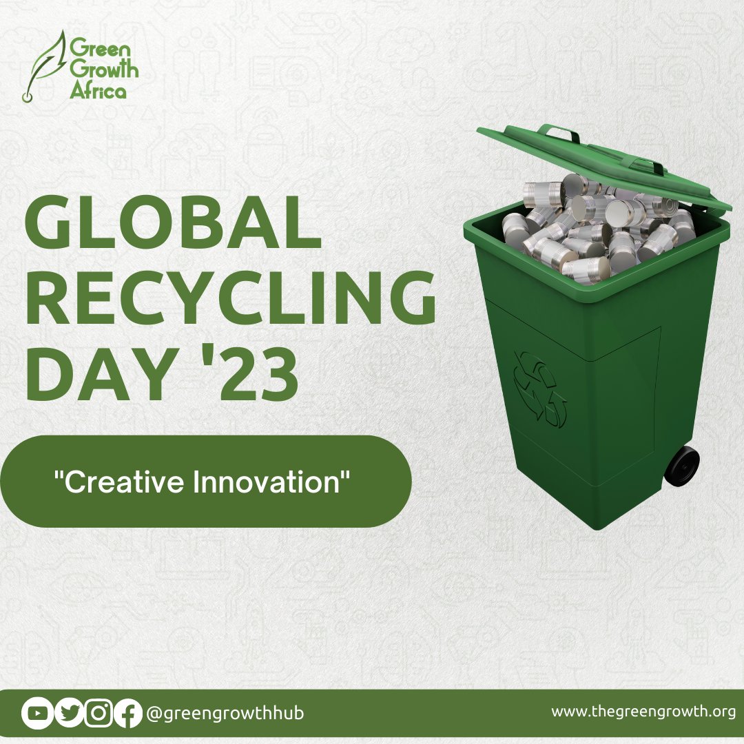 Global Recycling Day: A day dedicated to raising awareness about the importance of recycling, the need to reduce the waste in our environment, and to find new uses for old products.
Recycle it no matter how small!
#GlobalRecylingDay #recycling #circulareconomy #ReduceReuseRecycle