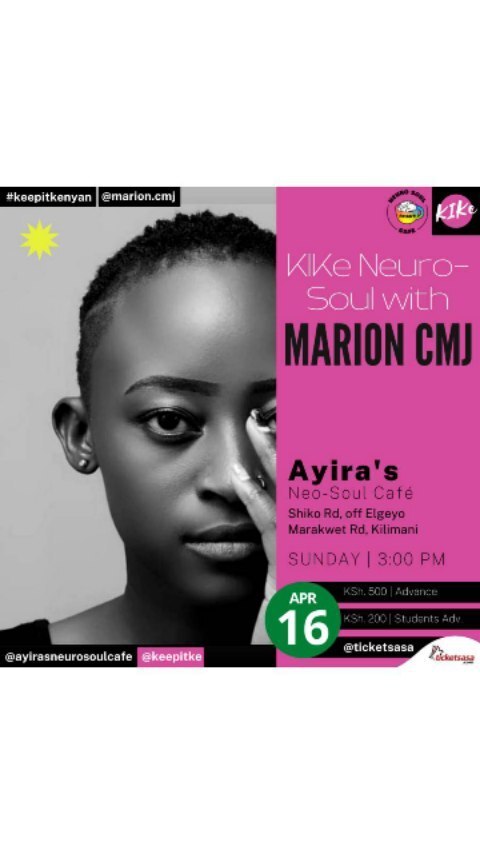 keepitke's tweet photo. SUNDAY NEURO-SOUL • Marion CMJ (@marion.cmj) is a passionate artist whose sound stems from sentiments of love, pain and loss. 

She looks to share narratives from  a point of view that seeks to captivate an audience to feel emotion in her music.

Thi… https://t.co/odTOaVZjHP https://t.co/tUaF99ji6e