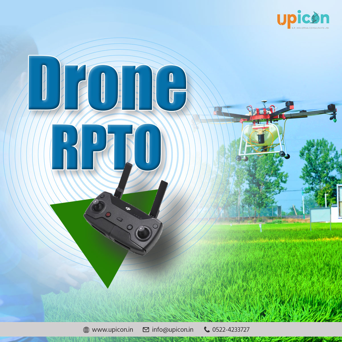InfoUpicon's tweet photo. The globe is going crazy over drone RPTO! Drones are reshaping businesses, opening up exciting new options for remote pilots, and revolutionising everything from aerial cinematography to precision agriculture. 
(1/3)
#DroneRPTO #RemotePiloting #PrecisionAgriculture #agriculture https://t.co/7faFkJVpxQ