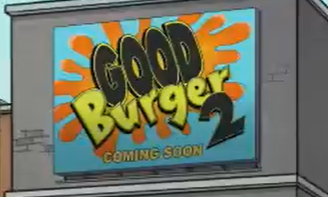 Does anyone else remember that #GoodBurger2 was teased all the way back in 2018 with 'The Adventures of Kid Danger'?