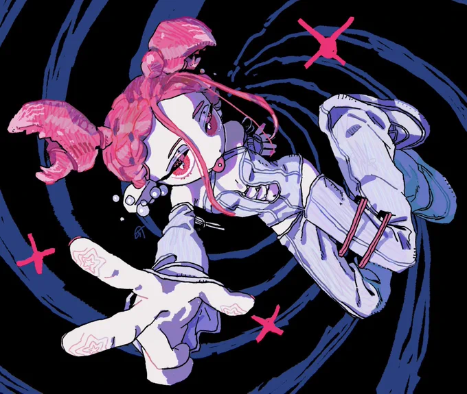 ヤスタツさん( )が描いてくれました!ありがとうございますめっちゃかわいいです! 