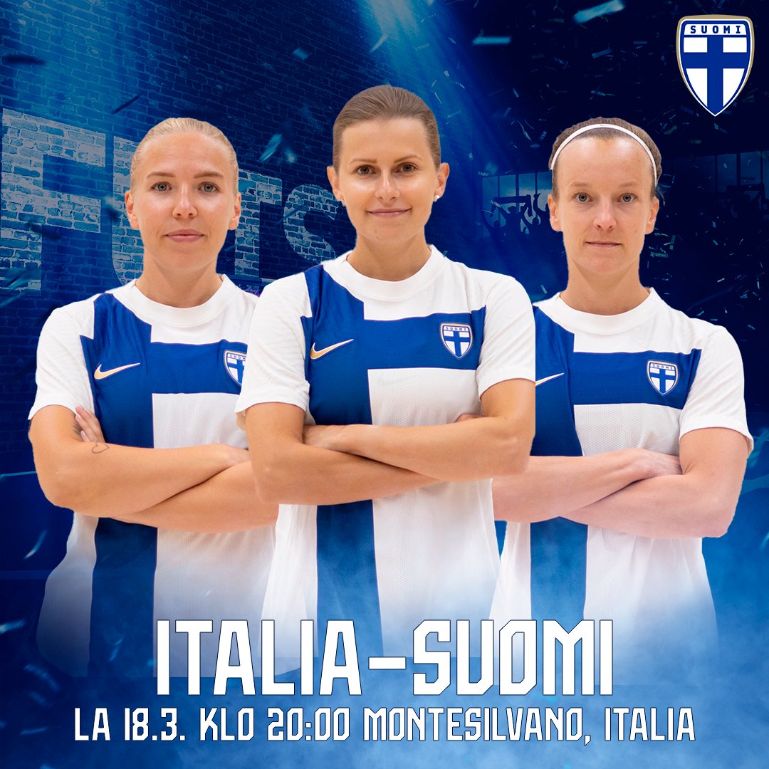 FutsalSuomi's tweet photo. Tänään jatketaan! 💪

Naisten futsalmaajoukkue pelasi eilen vakuuttavan tasapelin Italiaa vastaan. Joukkueet kohtaavat tänään uudestaan klo 20.00. 

Katso ottelu suorana: https://t.co/0ShiGZBjdn https://t.co/mQsW1S2yLD