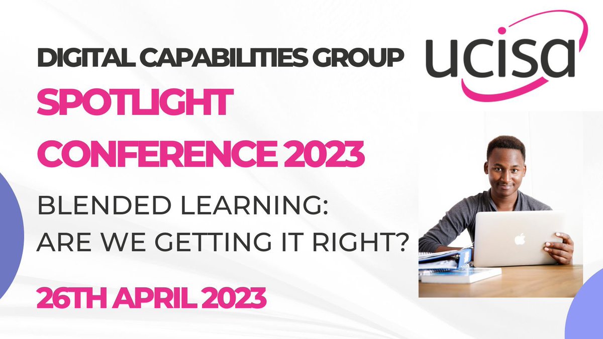 <a href="/UCISA/">UCISA</a> Spotlight conference. We will be welcoming <a href="/KeeleUniversity/">Keele University 🐿️</a> Rebecca Snelgrove, Adventures in audio: the interdisciplinary approach shaping engaging real world experiences for students. Book now: ucisa.ac.uk/Events/2023/Ap… #udigcap <a href="/ucisaWiT/">UCISA Women in Tech</a> @UCISA_SSG <a href="/UCISACEO/">UCISA CEO</a>