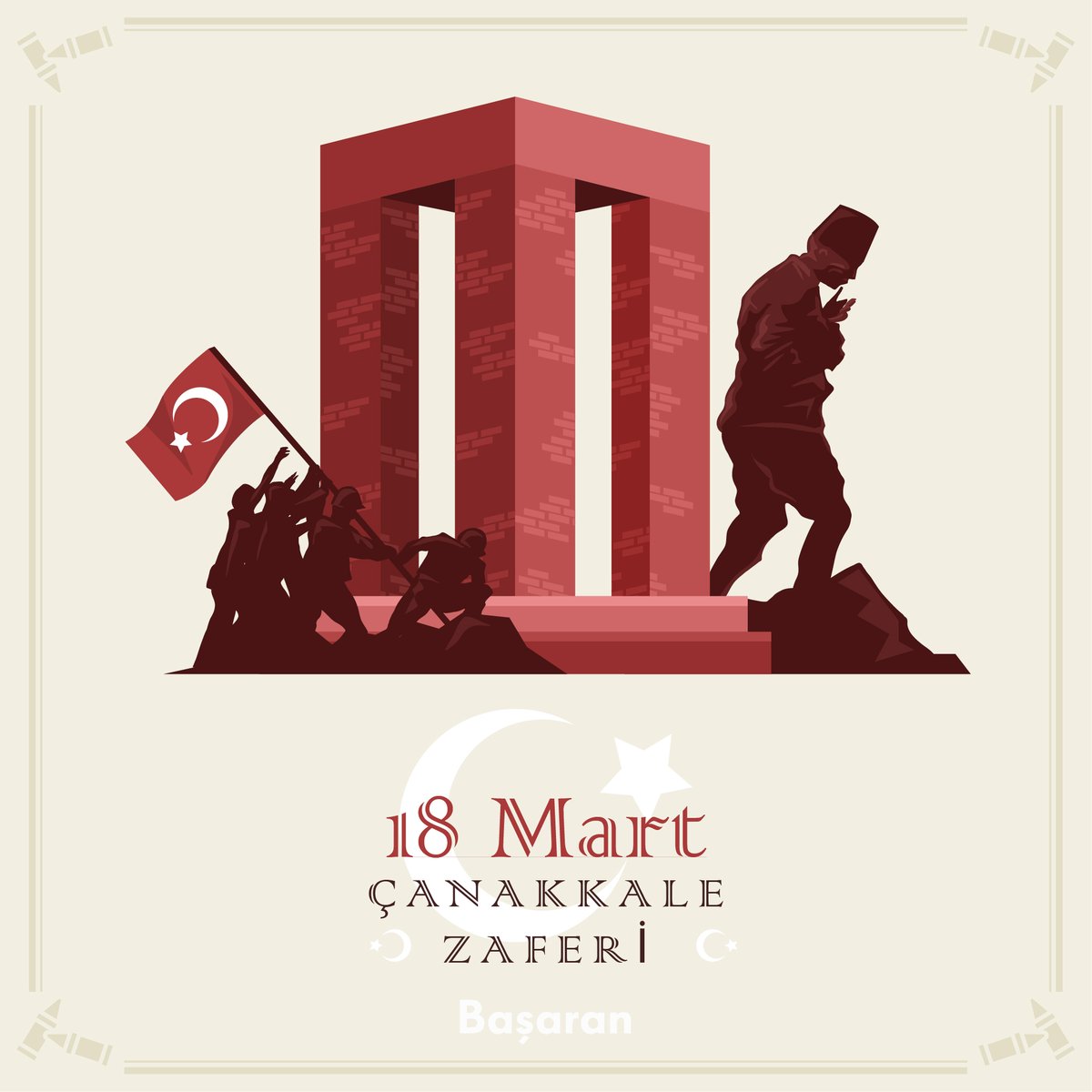 Ulu önder Mustafa Kemal Atatürk'ü ve tüm kahraman şehitlerimizi saygı ve rahmetle anıyoruz.. #Başaranotomotiv #18martçanakkalezaferi