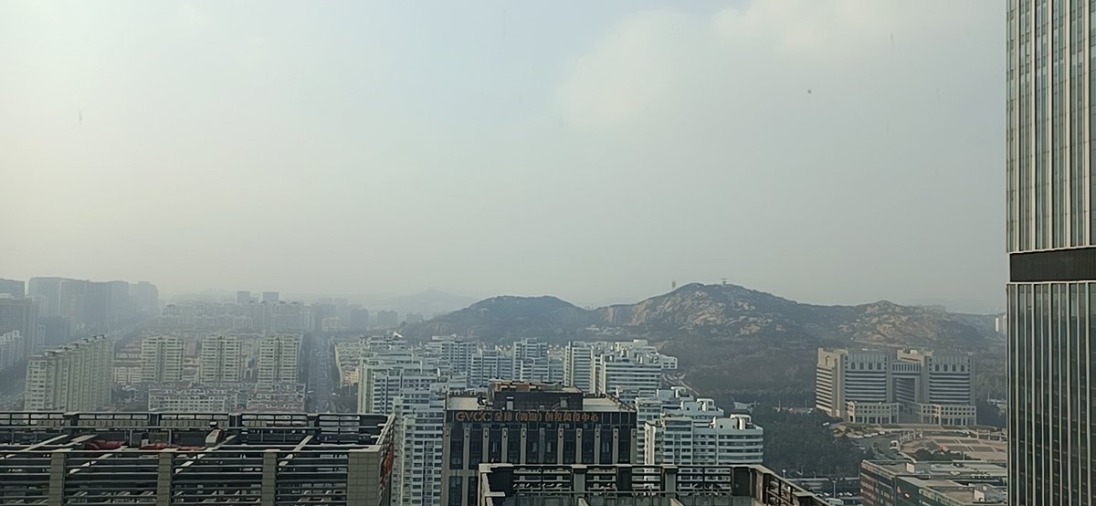 heavy smog again here at Qingdao, bad mood the whole day...