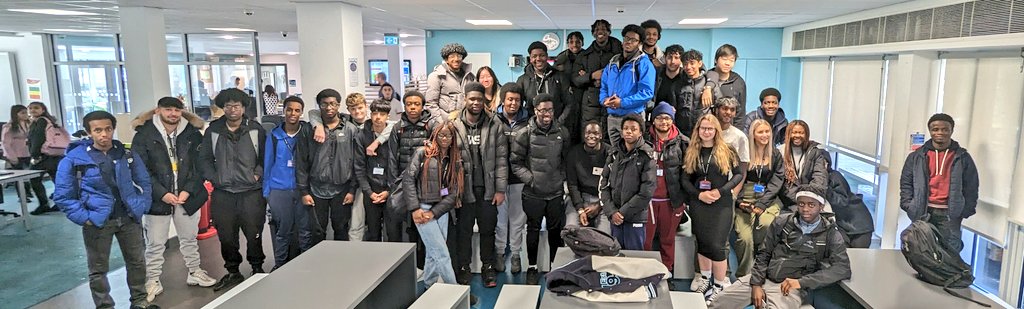 TrinityHighEng's tweet photo. What a pleasure it was to welcome back ex-student Michael Owusu and to listen to his thought provoking presentation on Geotech Engineering #proudteachermoment @TrinityHigh6th https://t.co/p6ouB6Wp8Z