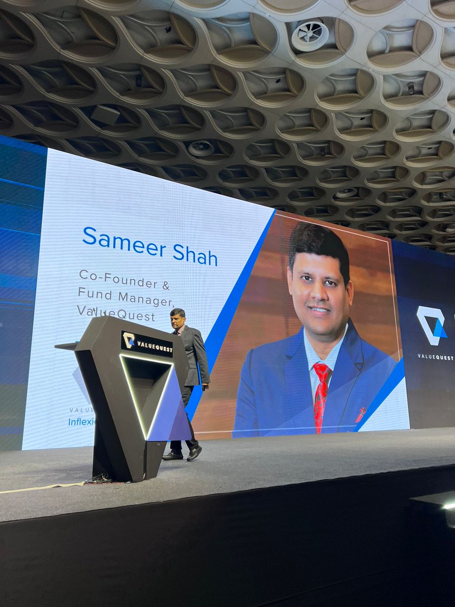 VQIndia's tweet image. Next up is Mr. Sameer Shah - our cofounder - and he’s here to shed some light on our 2nd Megatrend for the day - #Financialization

@sameervq