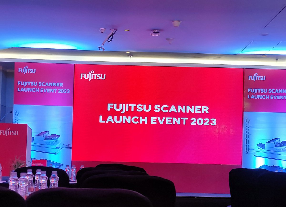 HareshTambe's tweet photo. @FujitsuImaging Thank you for inviting @EdoxIndia for the product launch of Document Scanner 8 series... https://t.co/OWRDWMPU1d