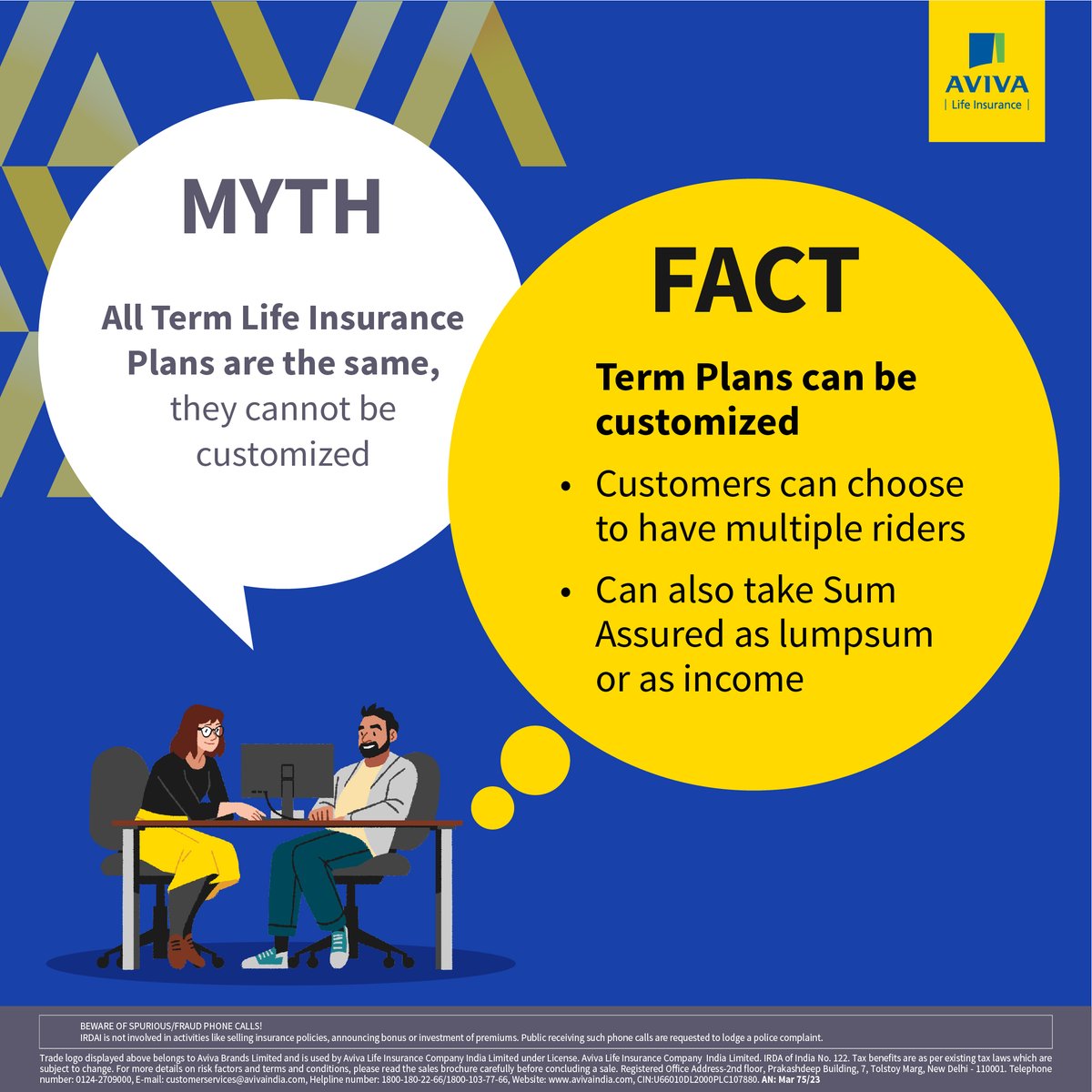 Aviva India on Twitter "Invest in facts, not myths. Invest in