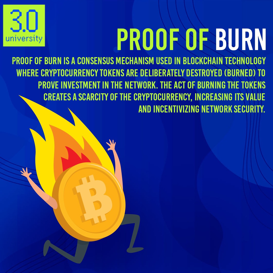 real3uni's tweet photo. Proof of Burn Explainπ₯
.
.
Enroll Today: https://t.co/3KGdj0eQtt
.
.
#3university #3verse #proofofburn #consensusmechanism #blockchain #cryptocurrency #coinburning #network #tokenburning #Learnb4earn https://t.co/4dDisAKeUG
