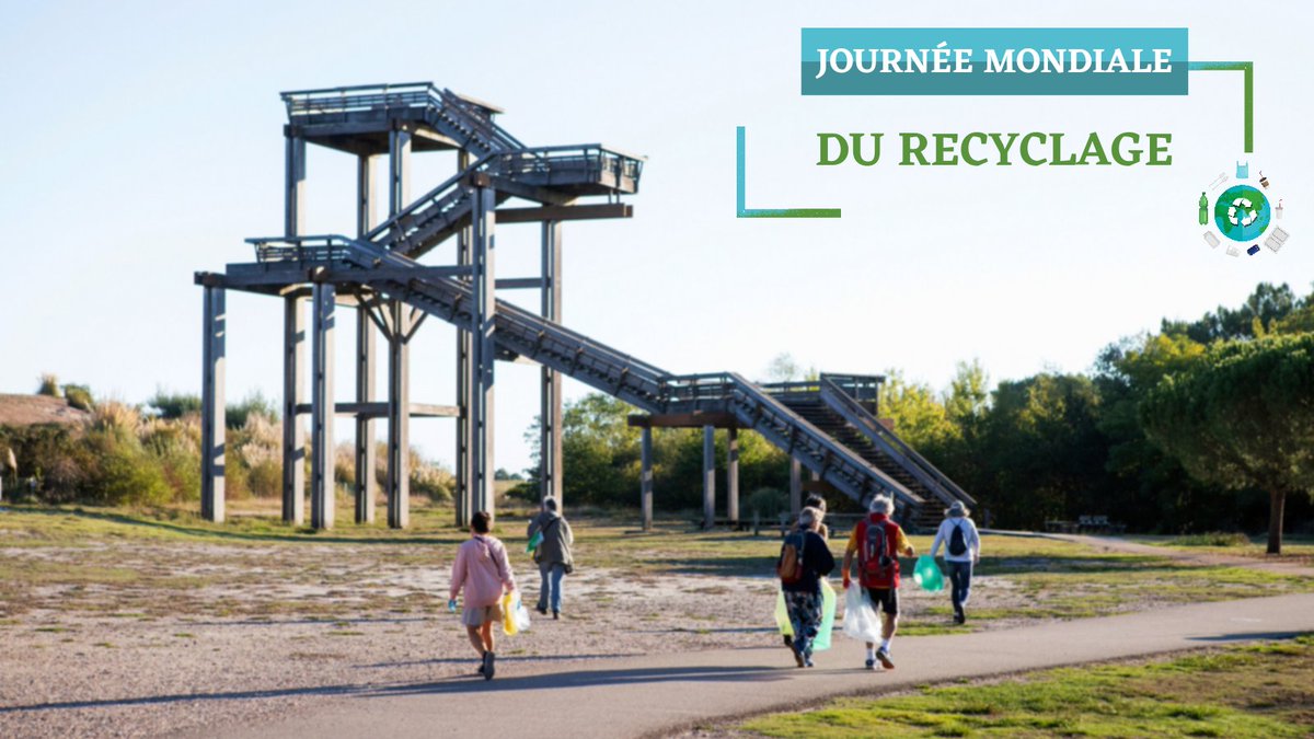 La préservation de notre environnement et la propreté de notre ville est au cœur de nos politiques publiques. En cette #journeemondialedurecyclage , je tenais à revenir sur quelques initiatives mises en place à #Pessac pour réduire et valoriser nos déchets 👇