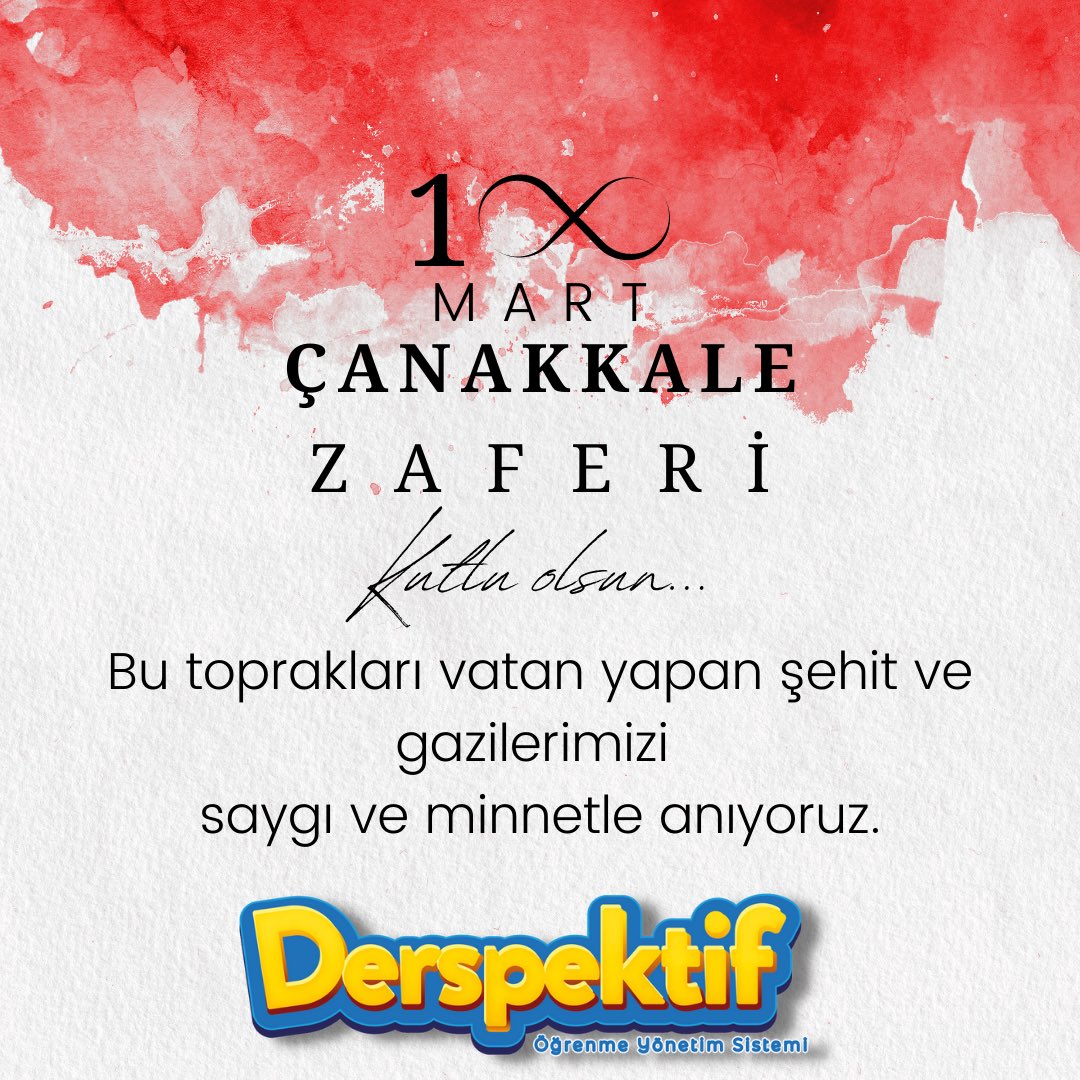 Bu toprakları vatan yapan şehit ve gazilerimizi 
saygı ve minnetle anıyoruz. #CanakkaleGecilmez #18MartÇanakkaleZaferi