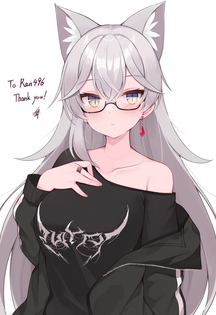 Ran496_vrc's tweet photo. skeb納品されました～
@simezi_ro さんが描いてくれましたー
とてもかわいい～ありがとうございます https://t.co/nOARxpNX4W
