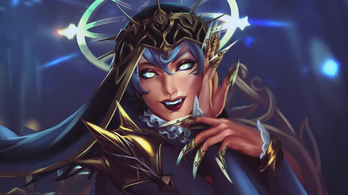 Broken Covenant Evelynn(teaser)early access and hi res available in p with spicy variants#ArtofLegends #LeagueOfLegends 