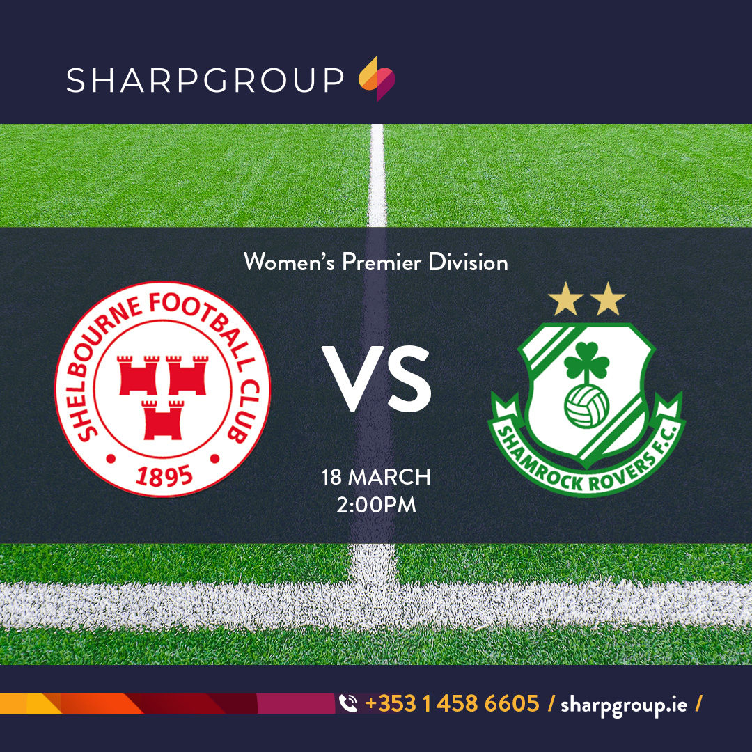 sharp_security's tweet image. THE GAME IS ON! 2pm today, @ShamrockRovers F.C. Women&apos;s Premier Division team take on @shelsfc! ☘️ We&apos;re hoping for a positive result - it is always a tough one playing away but we&apos;re confident you can smash it!
shamrockrovers.ie/results-fixtur…

#SharpGroup #Fire🔥 #Security🔒