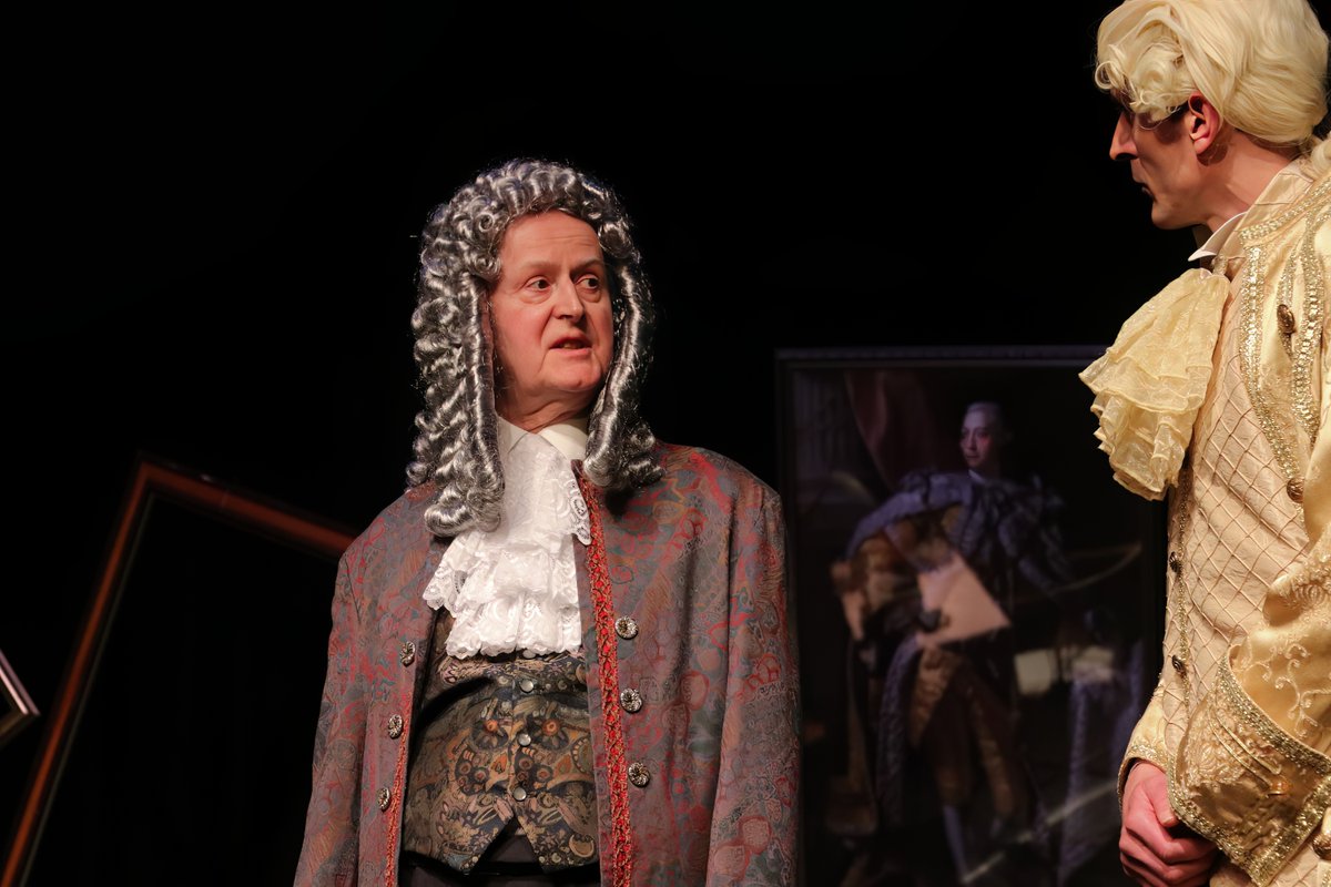 DramaEly's tweet photo. Today is the last chance to catch The Madness of George III at The Maltings, Ely. 2.30pm matinee - don't miss it! The show has had some great memorable performances &amp; splendidly pleased audiences, what what! Not to mention stunning costumes &amp; witty lines! https://t.co/zfvtQaYLWV https://t.co/BjiAHvi0A1