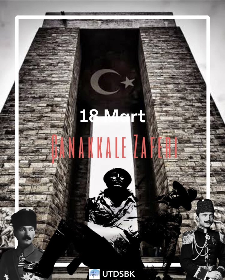 Çanakkale Deniz Zaferinin 108. yıl dönümünde, kahraman Türk askerinin, Mustafa Kemal Atatürk ve silah arkadaşlarının tarihe altın harflerle yazdığı bu eşsiz destanı gururla yad ediyor, toprağı vatan yapan aziz şehitleri saygı ve rahmetle anıyoruz. Ruhları şad olsun!
#18Mart1915