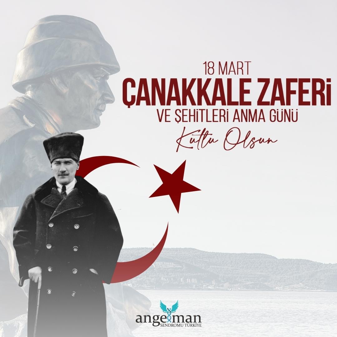 Angelman_TR's tweet photo. Çanakkale Zaferimizin 108. yılında Cumhuriyetimizin kurucusu, Anafartalar kahramanı Gazi Mustafa Kemal Atatürk başta olmak üzere Çanakkale’nin ve istiklal mücadelesinin bütün kahramanlarını şükran ve minnetle anıyoruz. https://t.co/IKz7jrOOA8