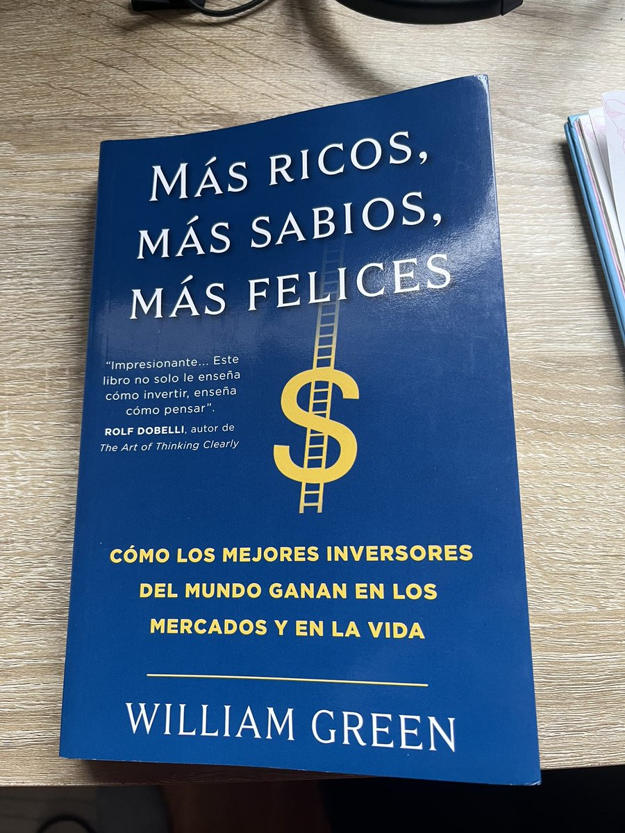 GaliciaInvestor's tweet photo. Leído

Altamente recomendada su lectura.
Como he comentado en más de una ocasión, aprender bien como han invertido los mejores de la historia es mejor que ser un analista incredible. Asienta principios, filosofía y permite mantener una mentalidad sana como inversor a largo plazo.

🙏🏼 @WilliamGreen72